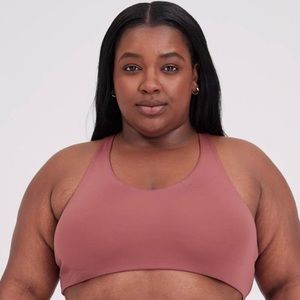 Girlfriend Collective Lola Bra in Fig